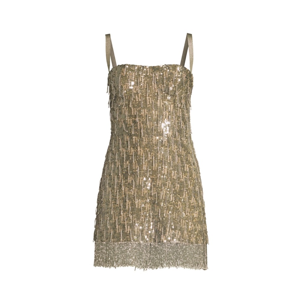 Alexis Izabell Sequined Mini Dress